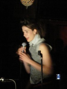 Heap introduces each song